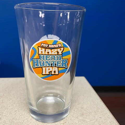 Hazy Head Hunter Pint Glass