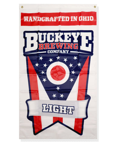 Buckeye Brewing Co. Light Flag