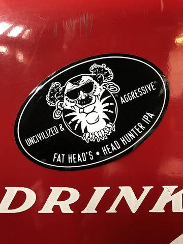 Fat Head's Vinyl Stickers
