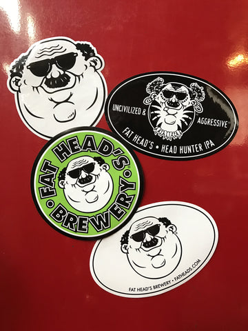 Fat Head's Vinyl Stickers